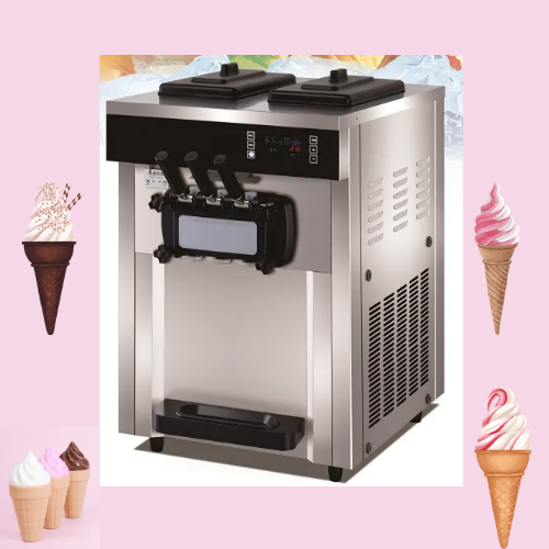 Table top soft discount serve ice cream machine