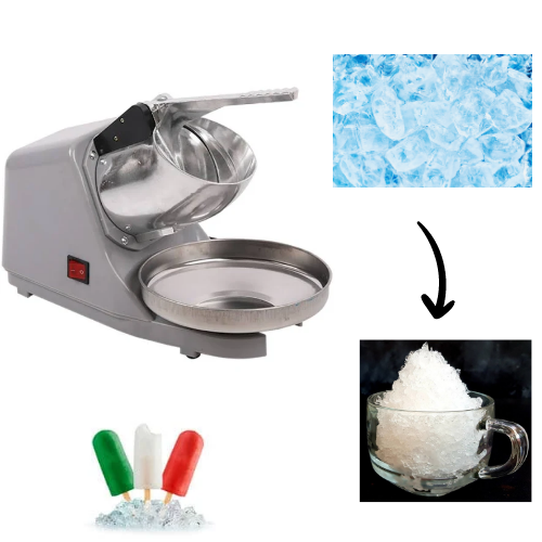 Ice Crusher Fiber Body Machine COOKROID